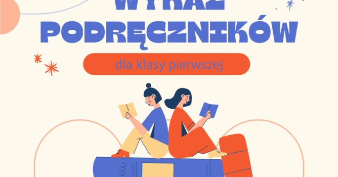 Wykaz podręczników do klasy pierwszej